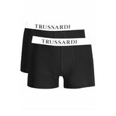 Trussardi Black Cotton Underwear
